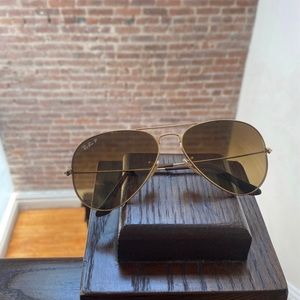 Ray-Ban Aviator Polarized Sunglasses
